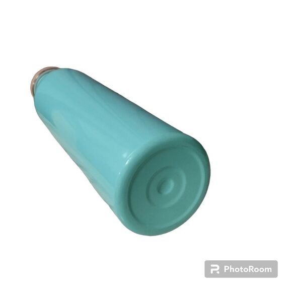 NWOT I Love Summer Blue & Pink Metal Stainless Steel 20oz Water Bottle - Picture 4 of 7